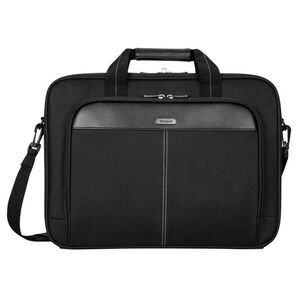 Targus 15.6" Laptop Briefcase Black Padded Slim Business Bag Case NEW